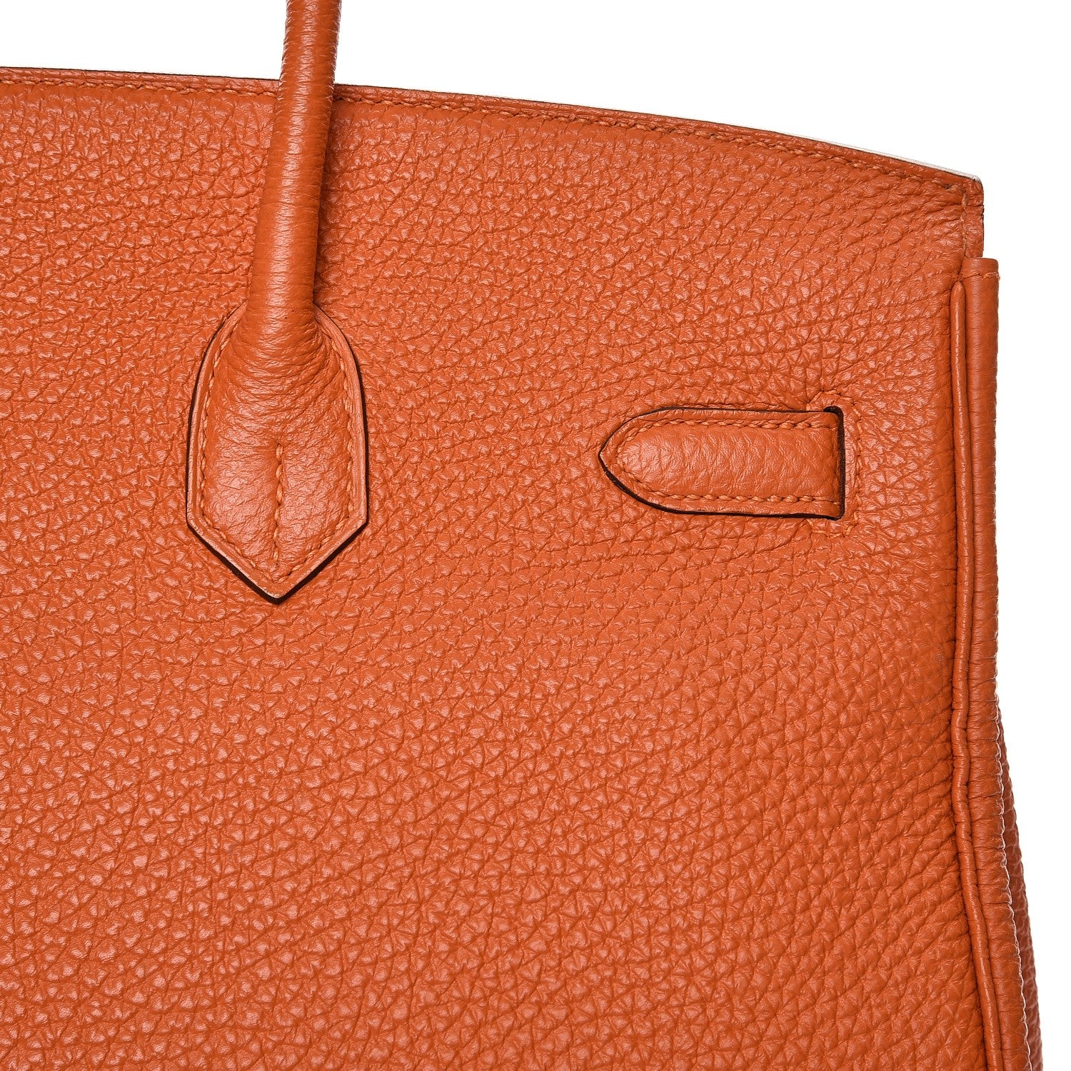 Hermes Togo Birkin 35 Orange 27 of 33