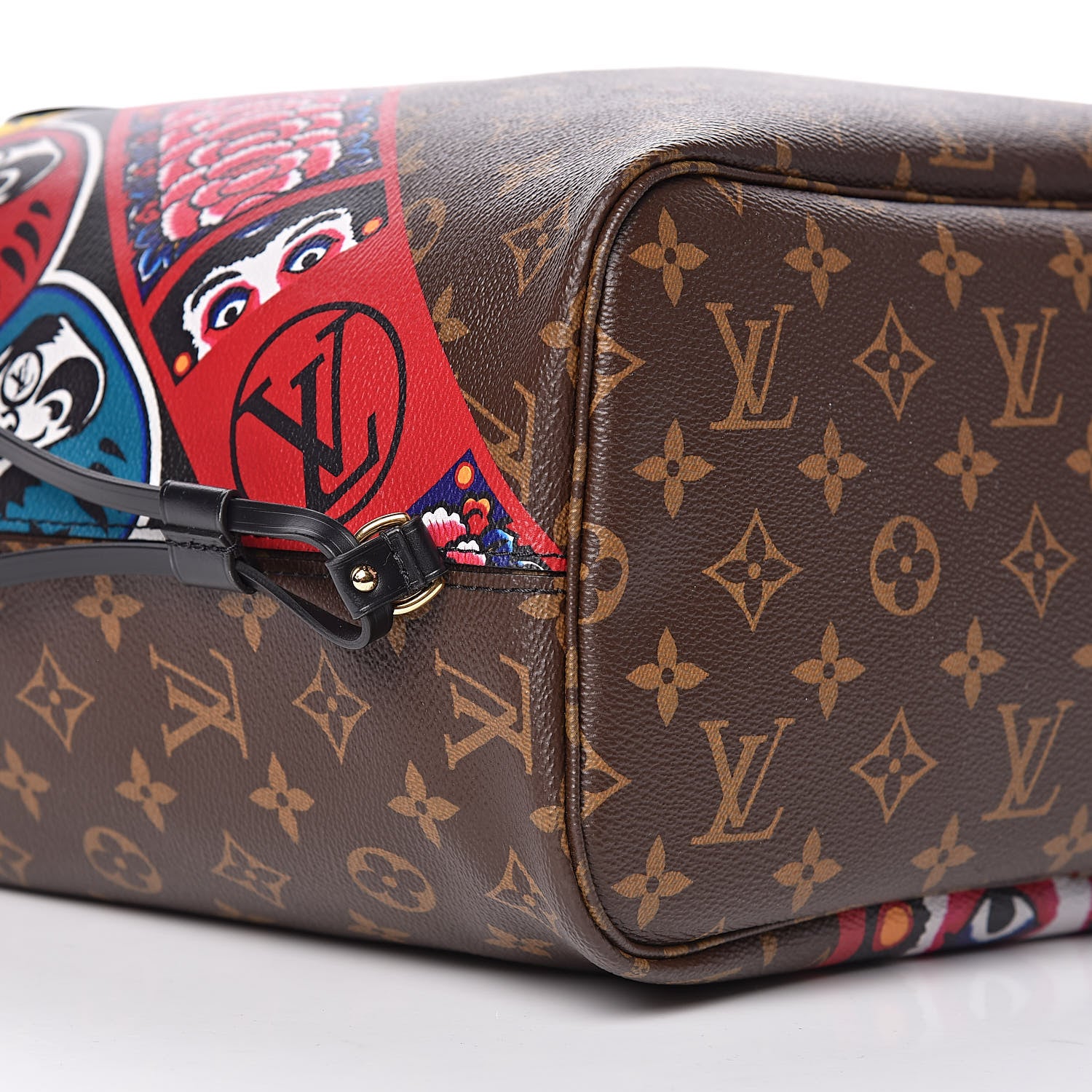 Louis Vuitton Monogram Kabuki Neverfull MM 8 of 9