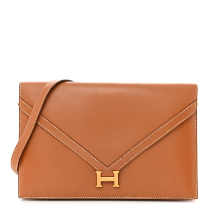 Hermes Box Lydie Clutch Gold 1 of 13