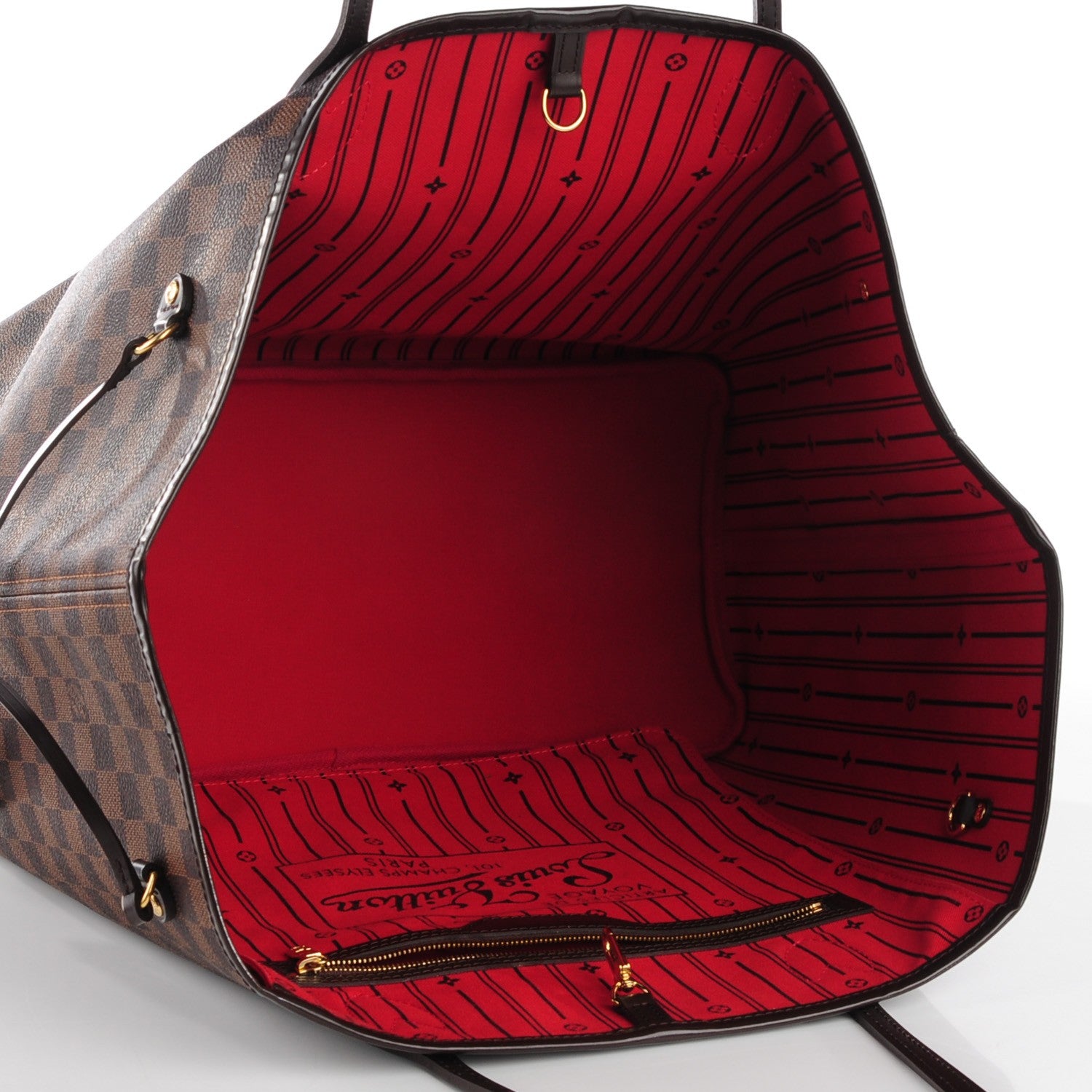Louis Vuitton Damier Ebene Neverfull GM 5 of 7