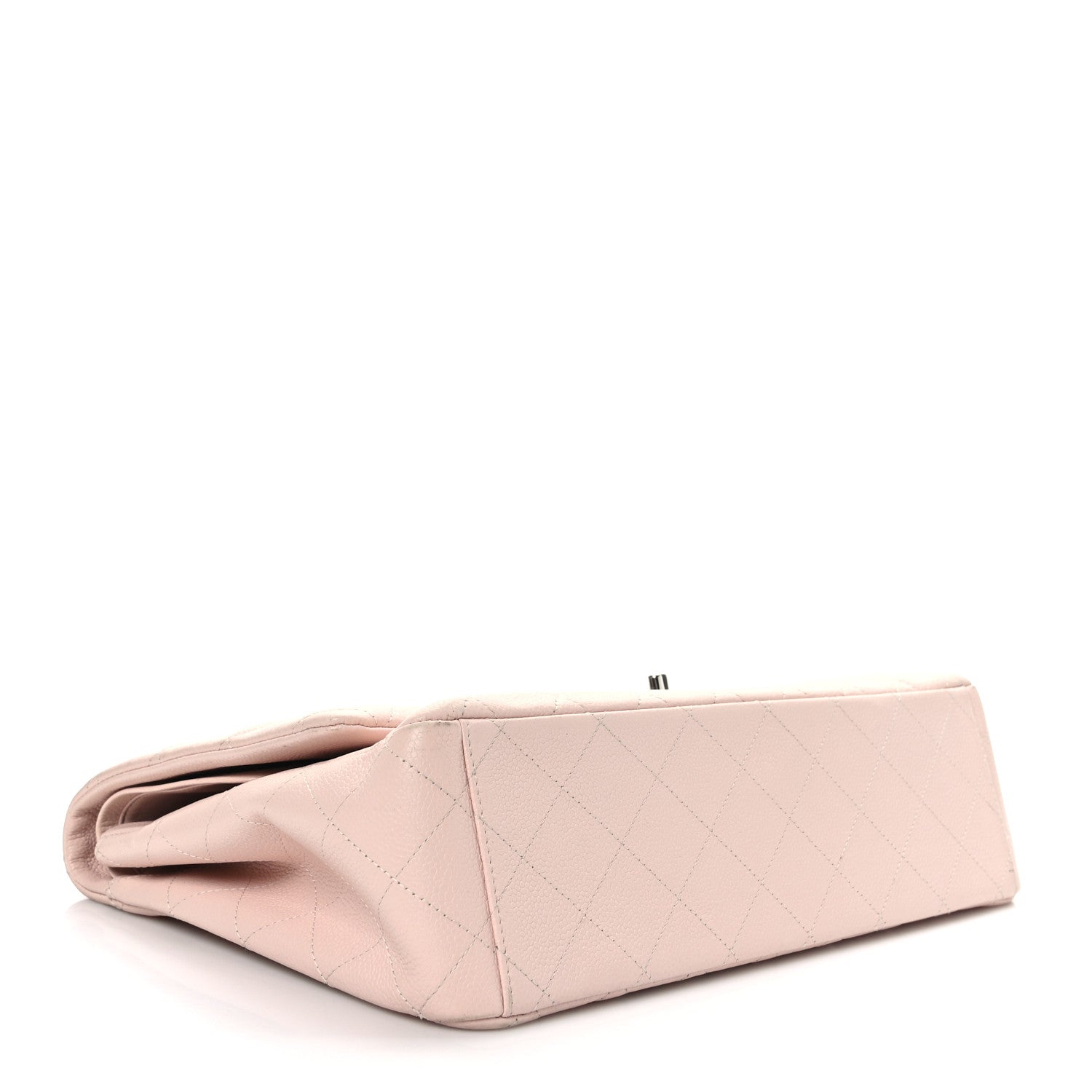 Chanel Caviar Maxi Double Flap Light Pink 4 of 9