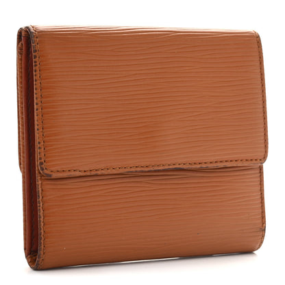 Louis Vuitton Epi Elise Wallet Kenyan Fawn 3 of 8