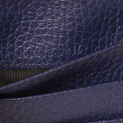 Gucci Calfskin Bi-Fold Wallet Navy 8 of 10