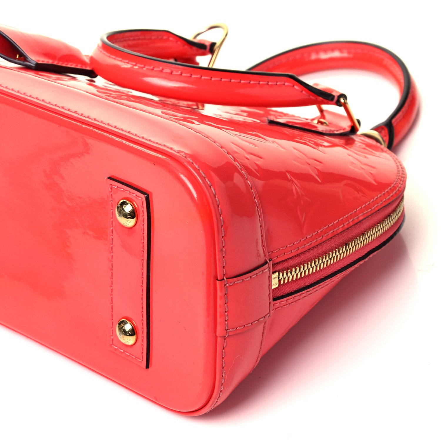 Louis Vuitton Vernis Alma BB Hot Pink 9 of 9