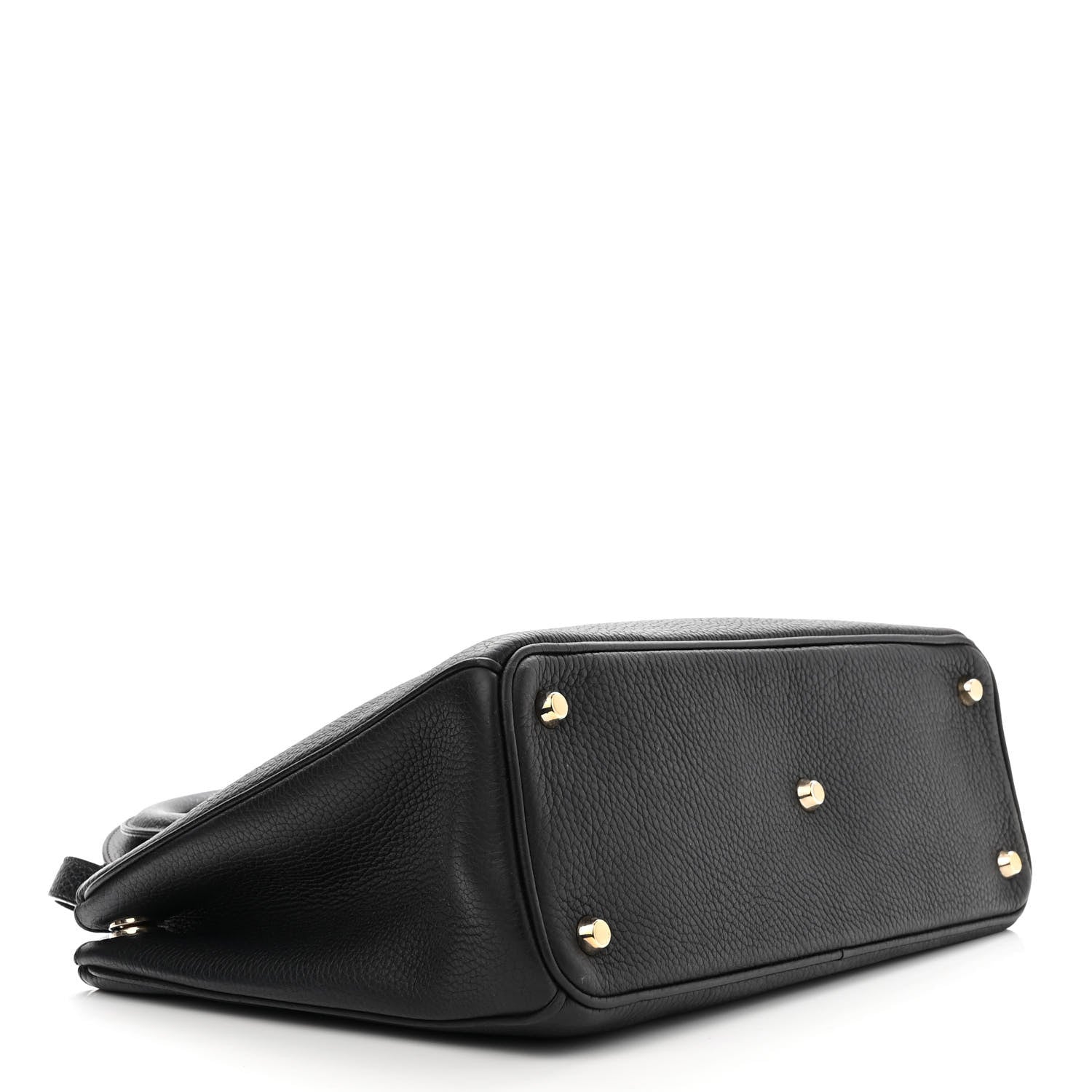 Christian Dior Bullcalf Medium Diorissimo Tote Black Rose Indien 8 of 13