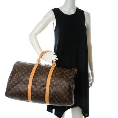 Louis Vuitton Monogram Keepall 50 2 of 7