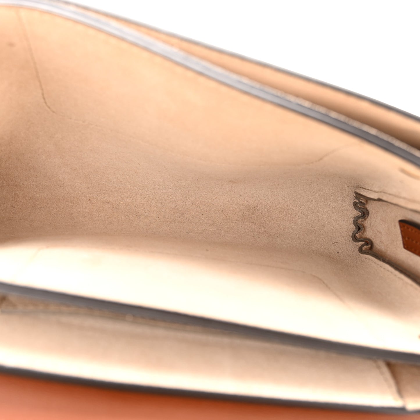 Suede Calfskin Small Faye Shoulder Bag Tobacco