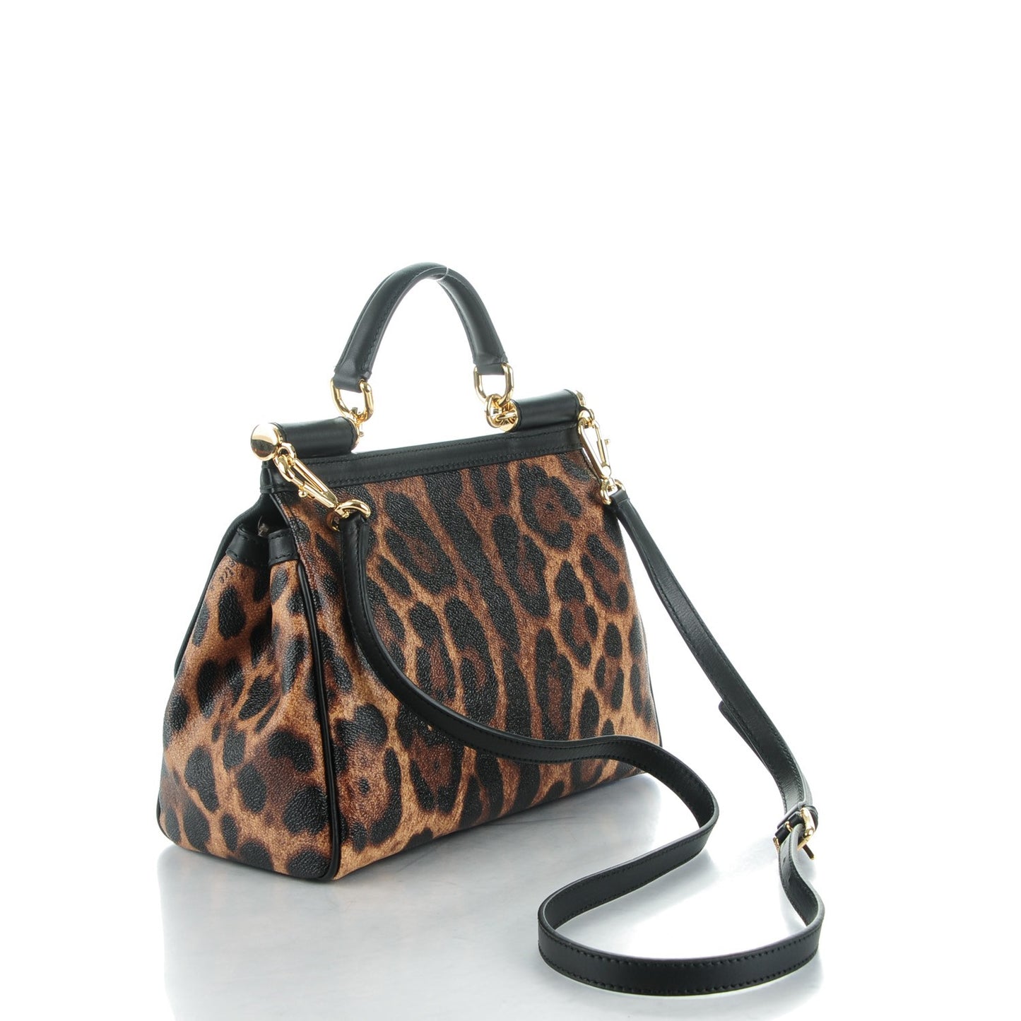 Leo Crepe Miss Sicily Satchel Naturale