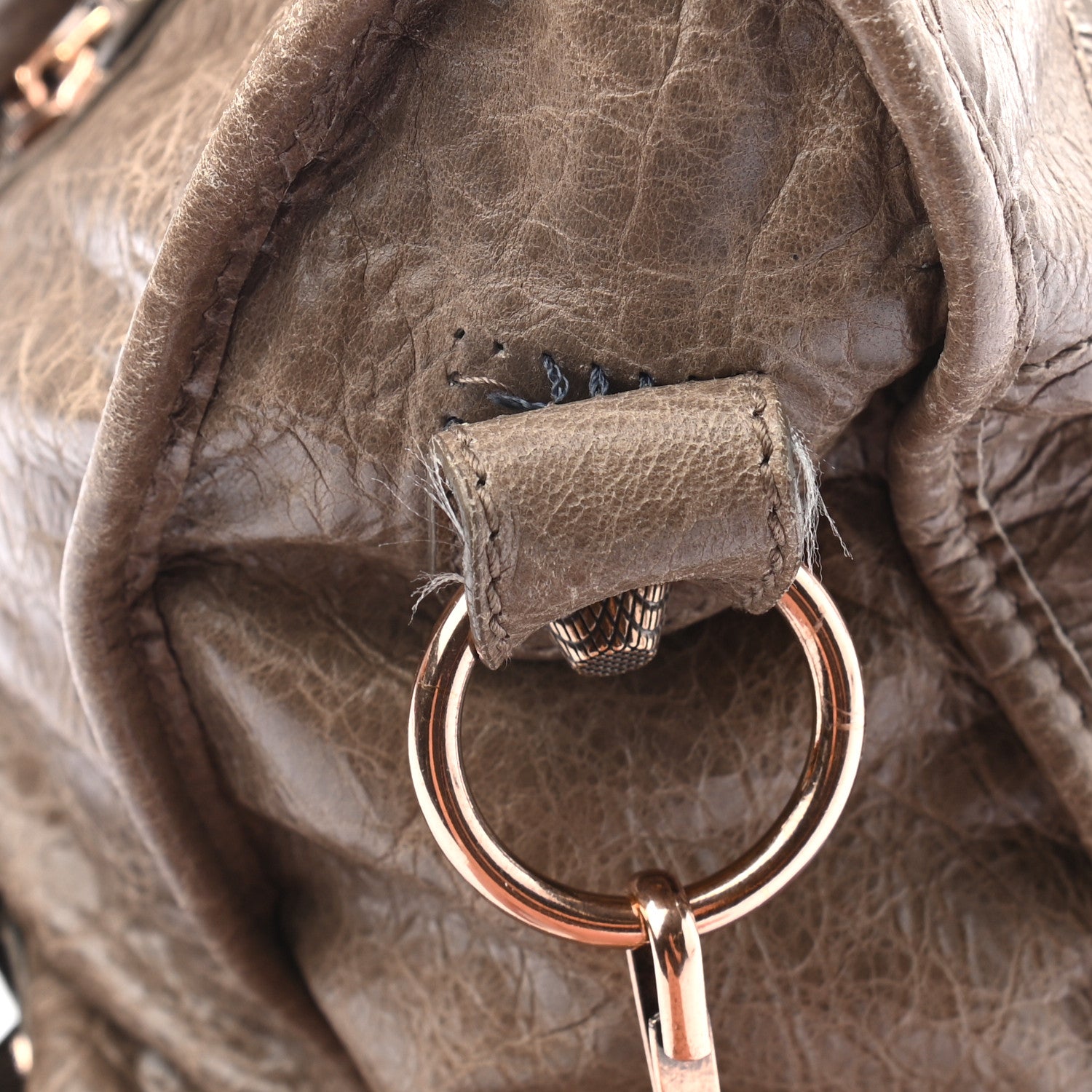Balenciaga Agneau Giant 12 Rose Gold Hardware City Gris Poivre 11 of 11