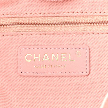 Chanel Lurex Boucle Mini Deauville Tote Pink 6 of 10