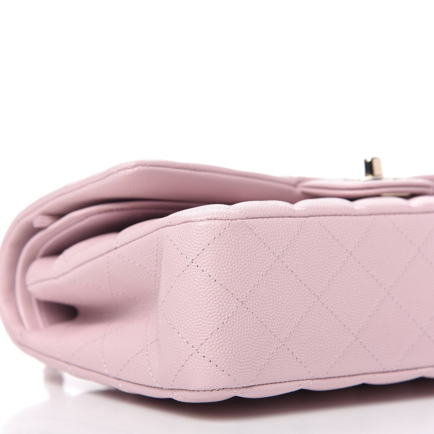 Chanel Caviar Quilted Medium Double Flap Light Pink 5 of 9
