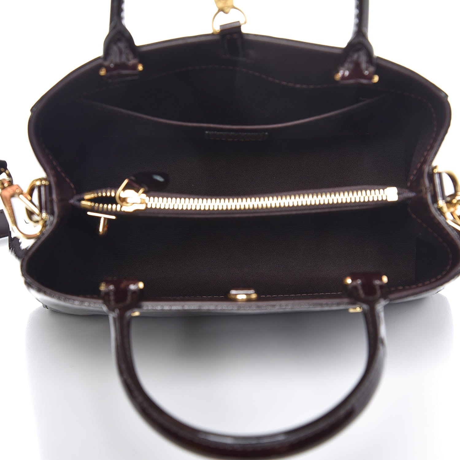 Louis Vuitton Vernis Montaigne BB Amarante 6 of 9