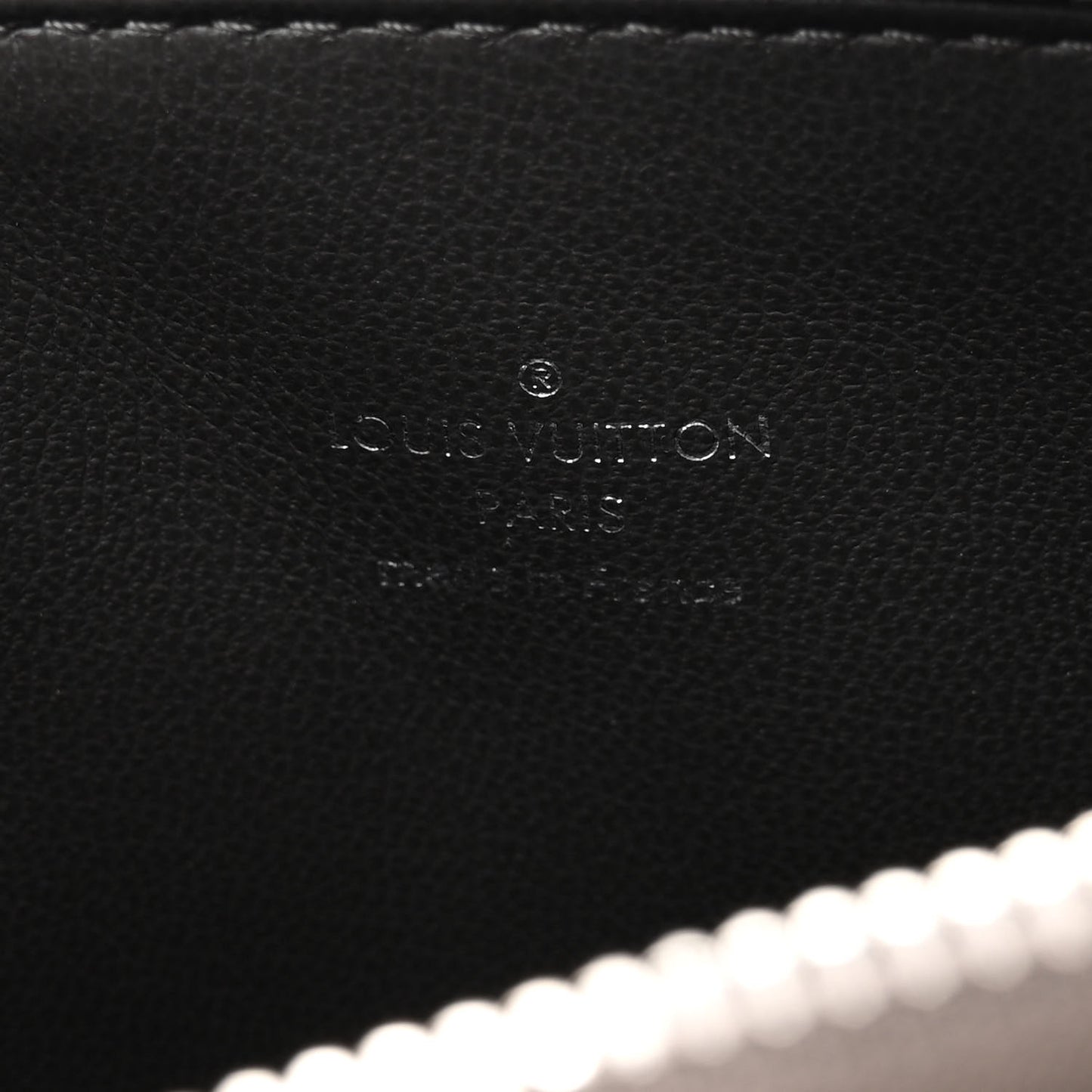 Lambskin Embossed Monogram Coussin PM Anthracite