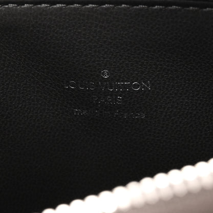 Louis Vuitton Lambskin Embossed Monogram Coussin PM Anthracite 7 of 10