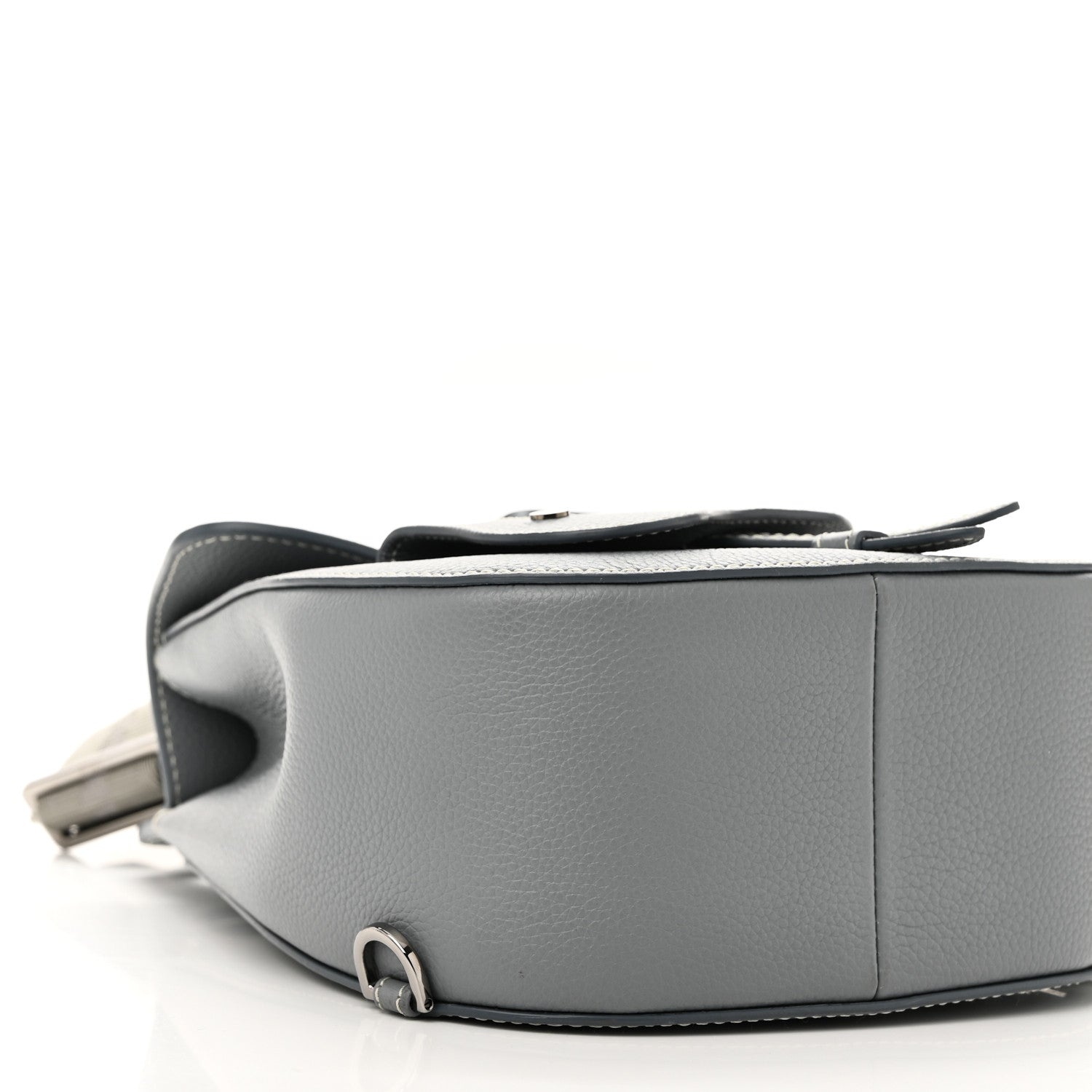 Christian Dior Grained Calfskin Mini Gallop Sling Bag Grey 8 of 9