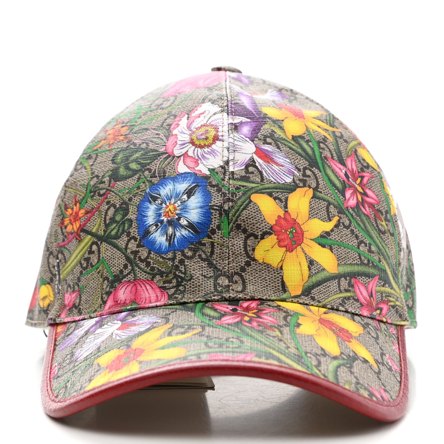 GG Supreme Flora Claudia Baseball Hat 57 M Red