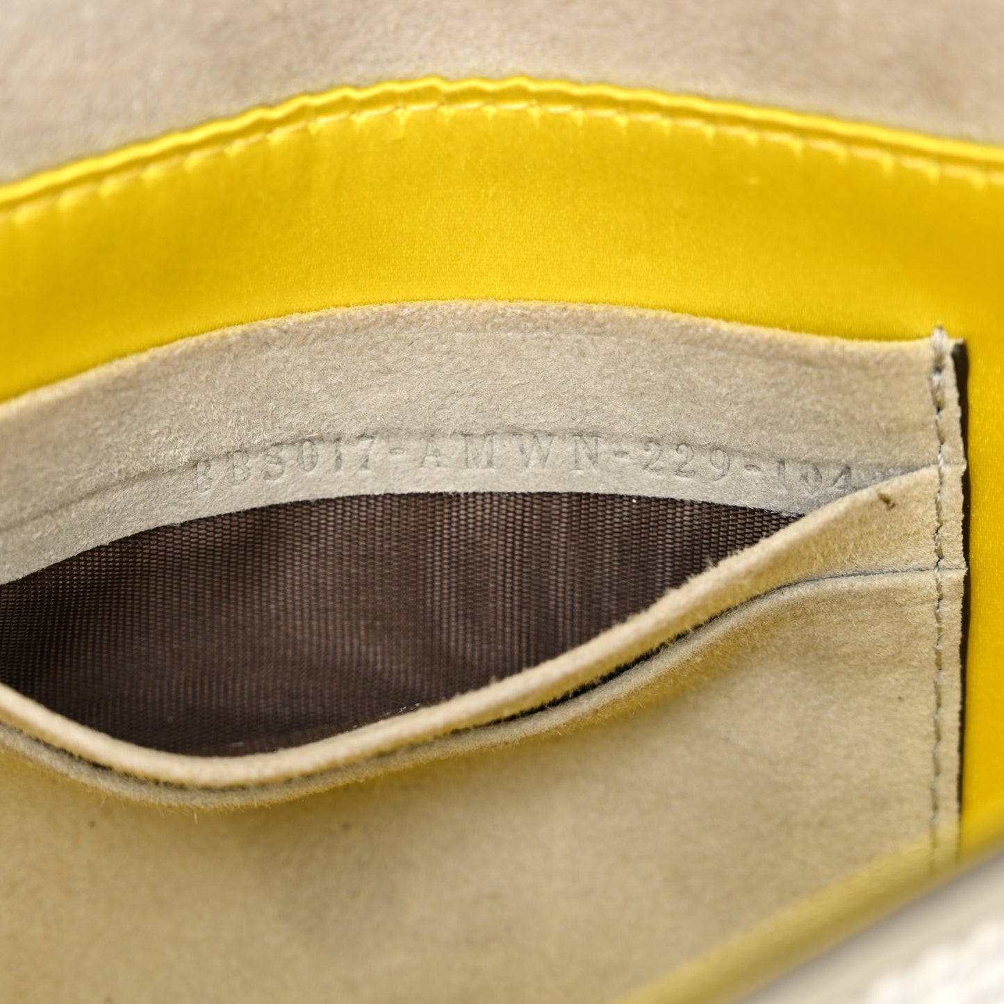 Crystal Vitello Laminato Mini Baguette Crystal Argento