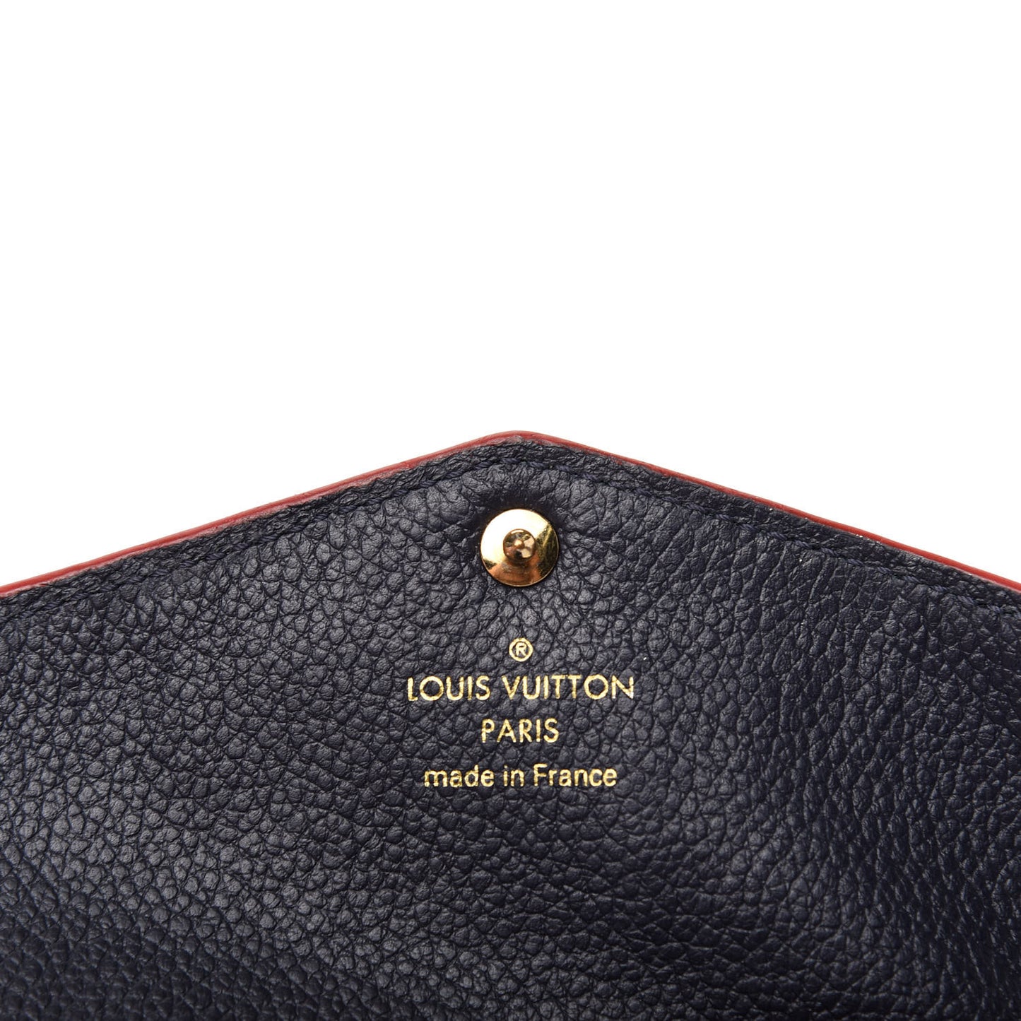 Empreinte Key Pouch Marine Rouge