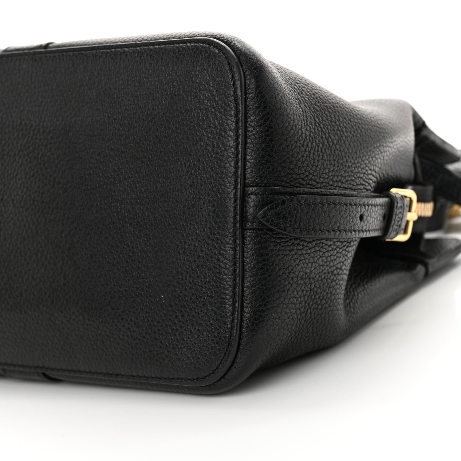 Celine Grained Calfskin Small Cabas De France Black 9 of 15