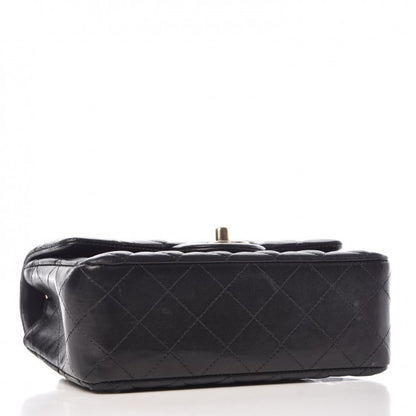 Chanel Lambskin Quilted Mini Rectangular Flap Black 4 of 7