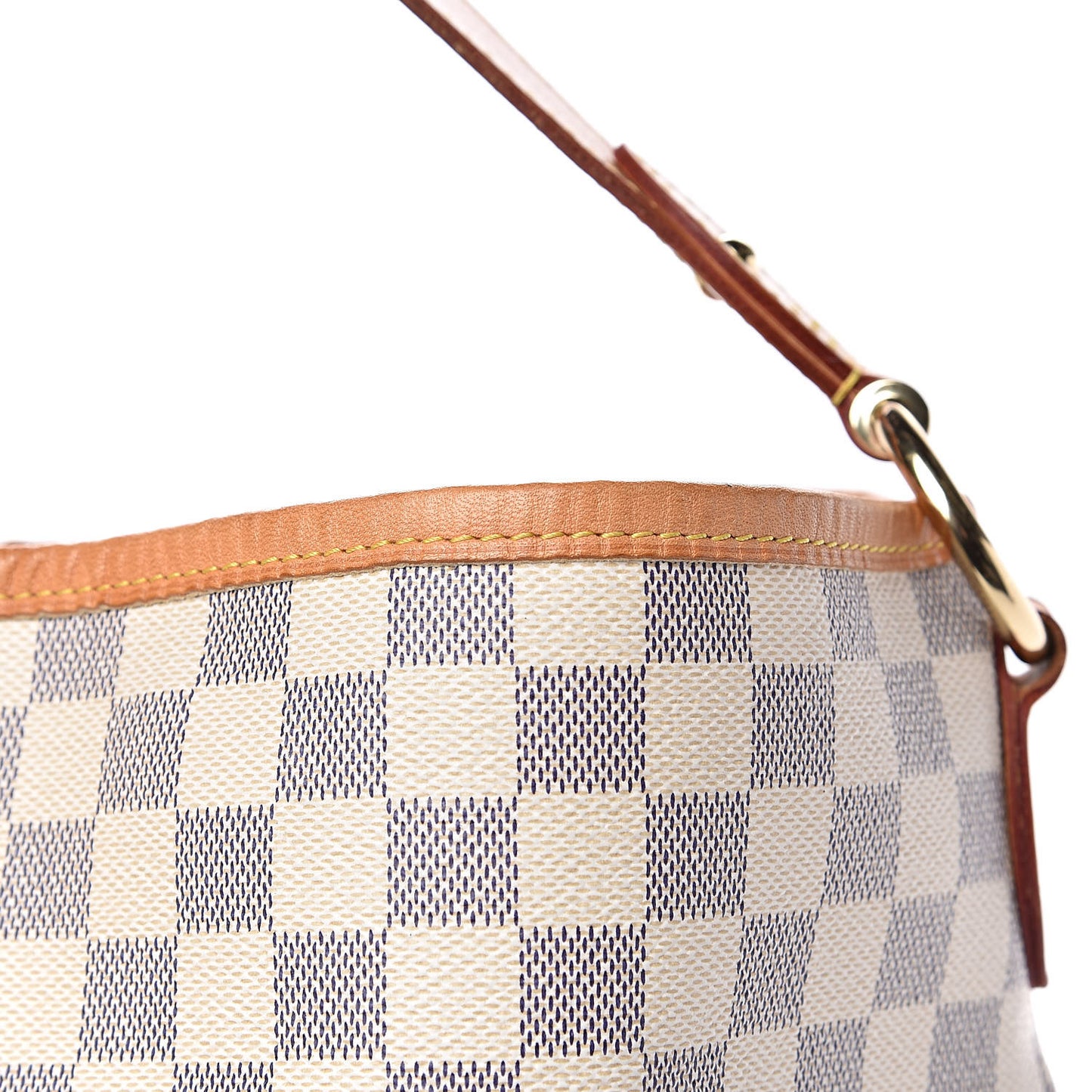 Damier Azur Delightful MM Rose Ballerine