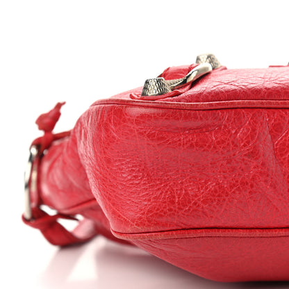 Balenciaga Agneau Giant 12 Silver Hardware Hip Rouge Cardinal 8 of 14