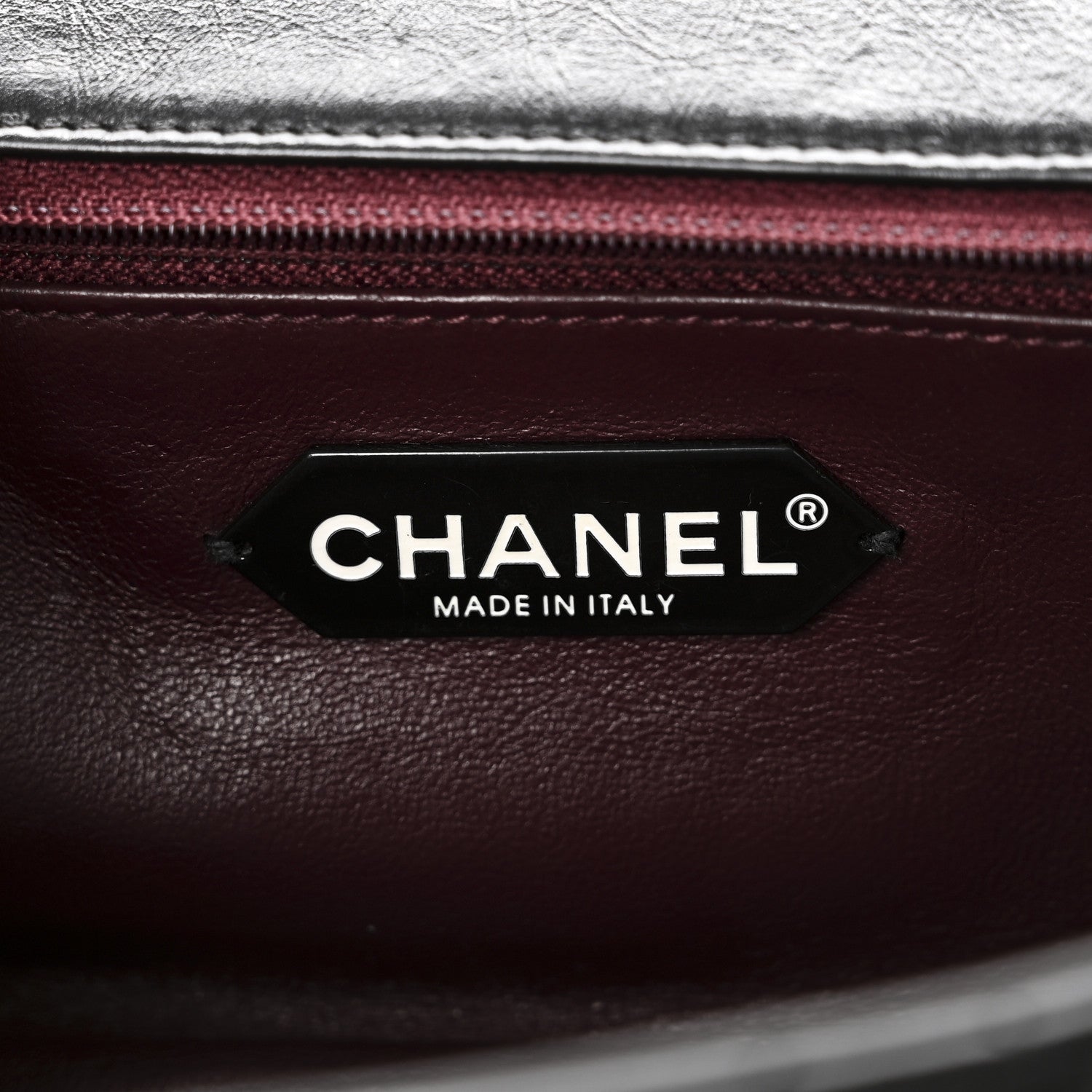 Chanel Aged Calfskin Quilted 2.55 Reissue 225 Hanger Flap Black 6 of 11