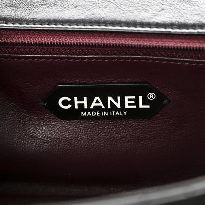 Chanel Aged Calfskin Quilted 2.55 Reissue 225 Hanger Flap Black 6 of 11