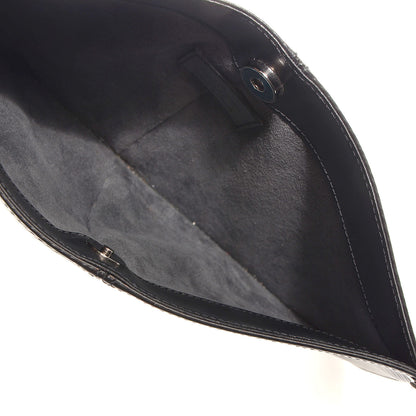 Louis Vuitton Epi Demi Lune Pochette Black 5 of 8
