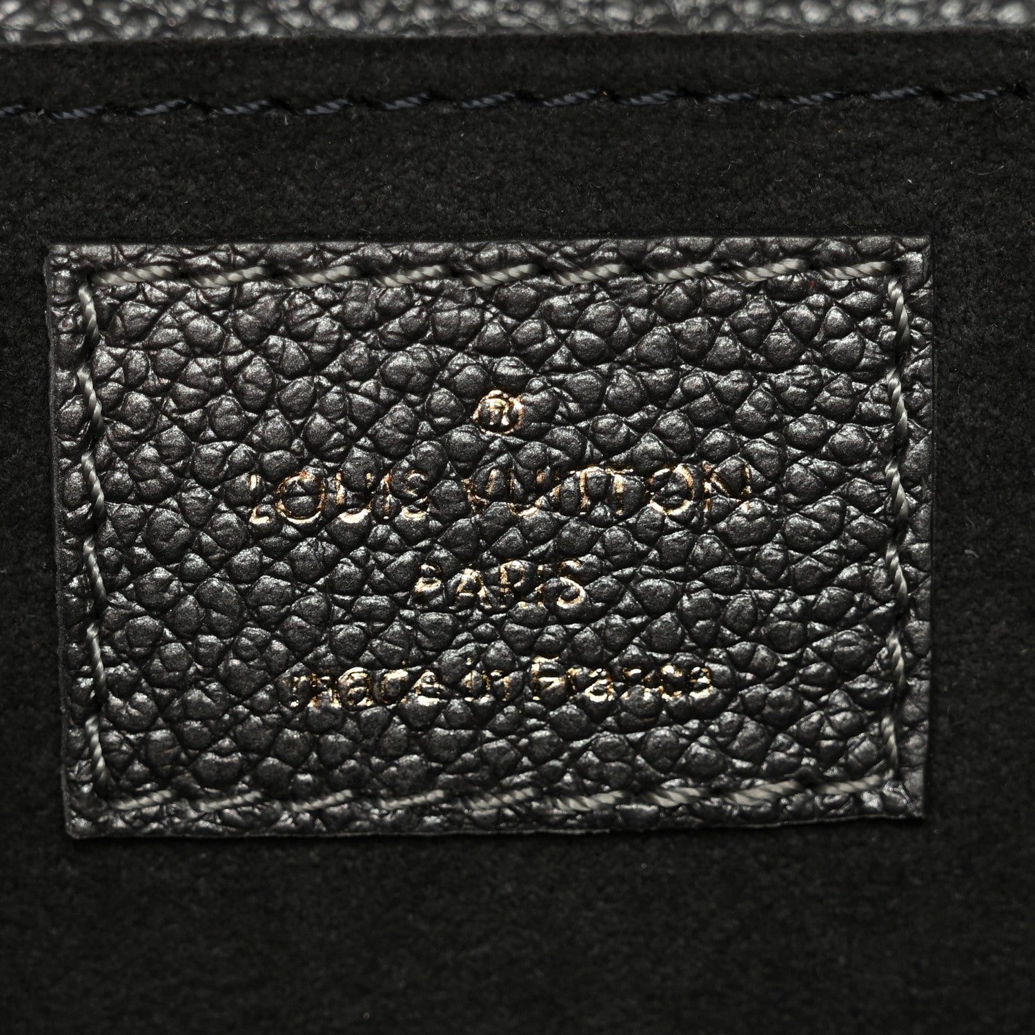 Louis Vuitton Shimmery Empreinte LV Ski Pochette Metis East West Gun Metal 6 of 9
