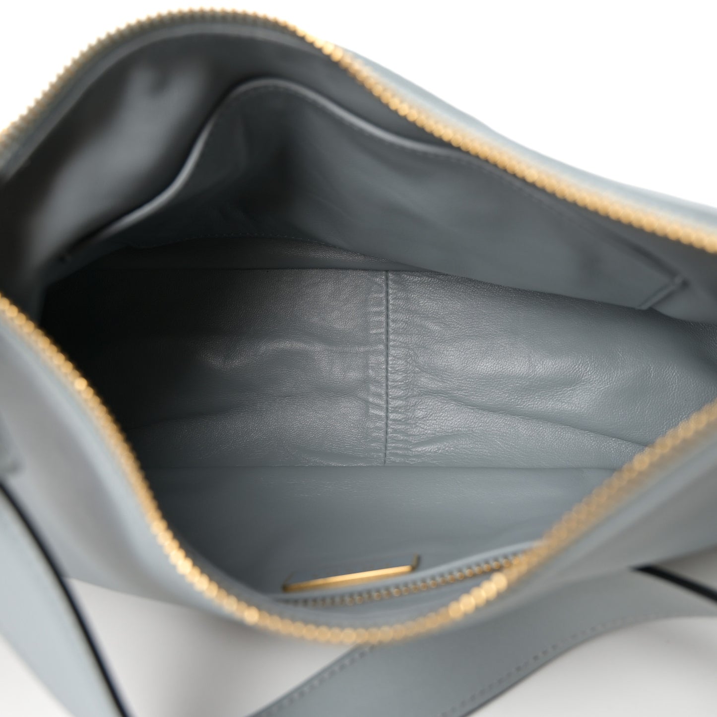 Soft Calfskin Medium Aimee Shoulder Bag Opaline