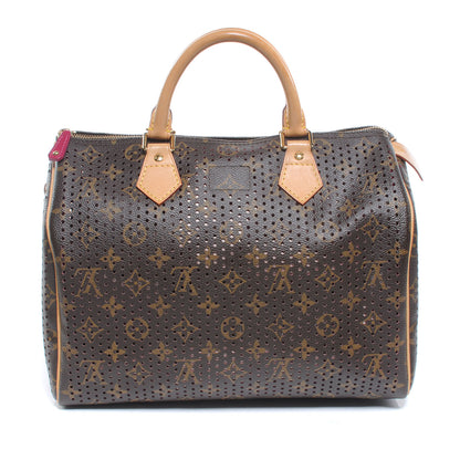 Louis Vuitton Monogram Perforated Speedy 30 Fuchsia 3 of 8