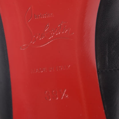Christian Louboutin Calfskin Ron Ron 85 Pumps 39.5 Black 6 of 11