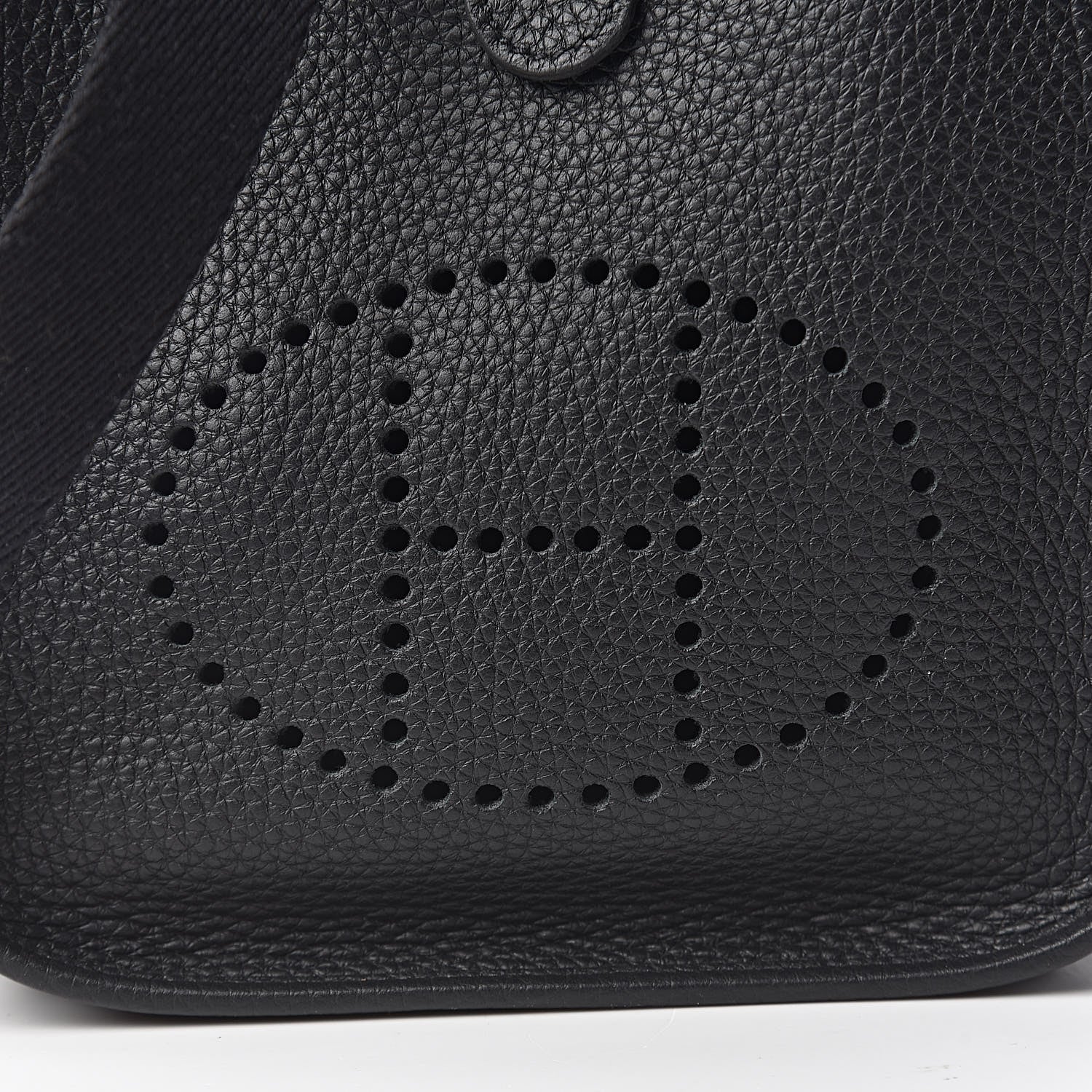 Hermes Taurillon Clemence Evelyne TPM Black 8 of 11
