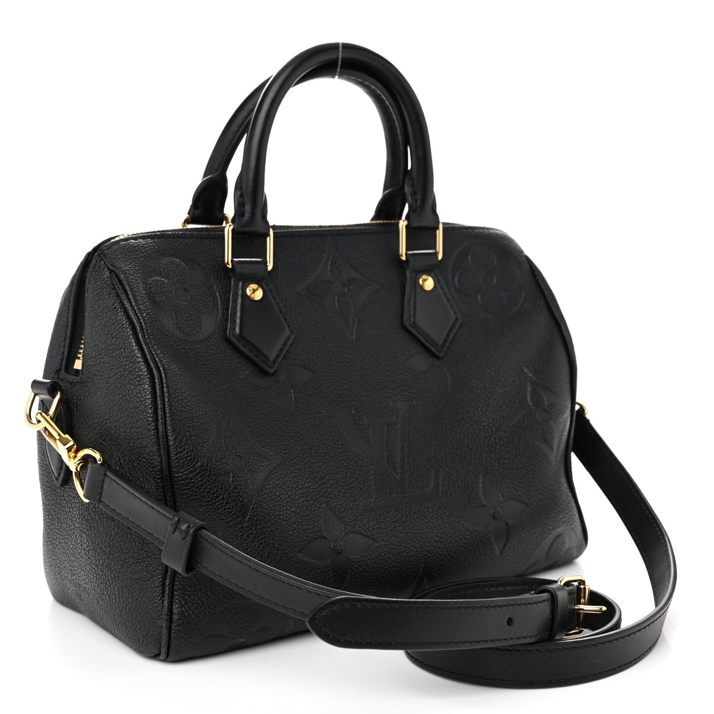 Empreinte Monogram Giant Speedy Bandouliere 25 Black