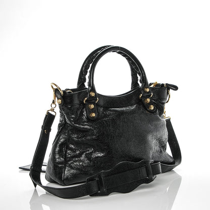 Balenciaga Agneau Giant 12 Gold Hardware Town Black 3 of 7