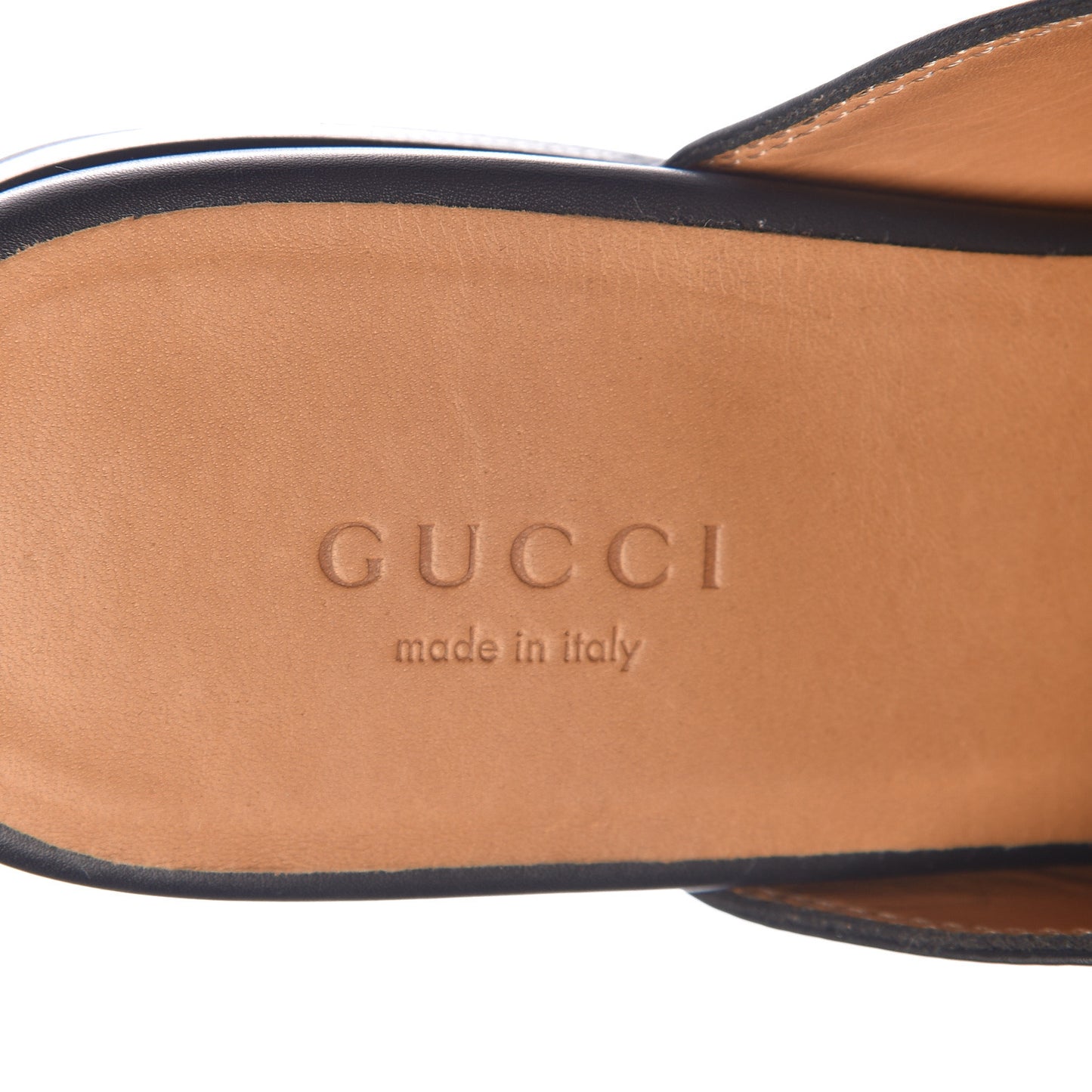 Calfskin Womens Princetown Slippers 37 Black