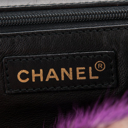Chanel Mink Fur Medium Single Flap Multicolor 6 of 8