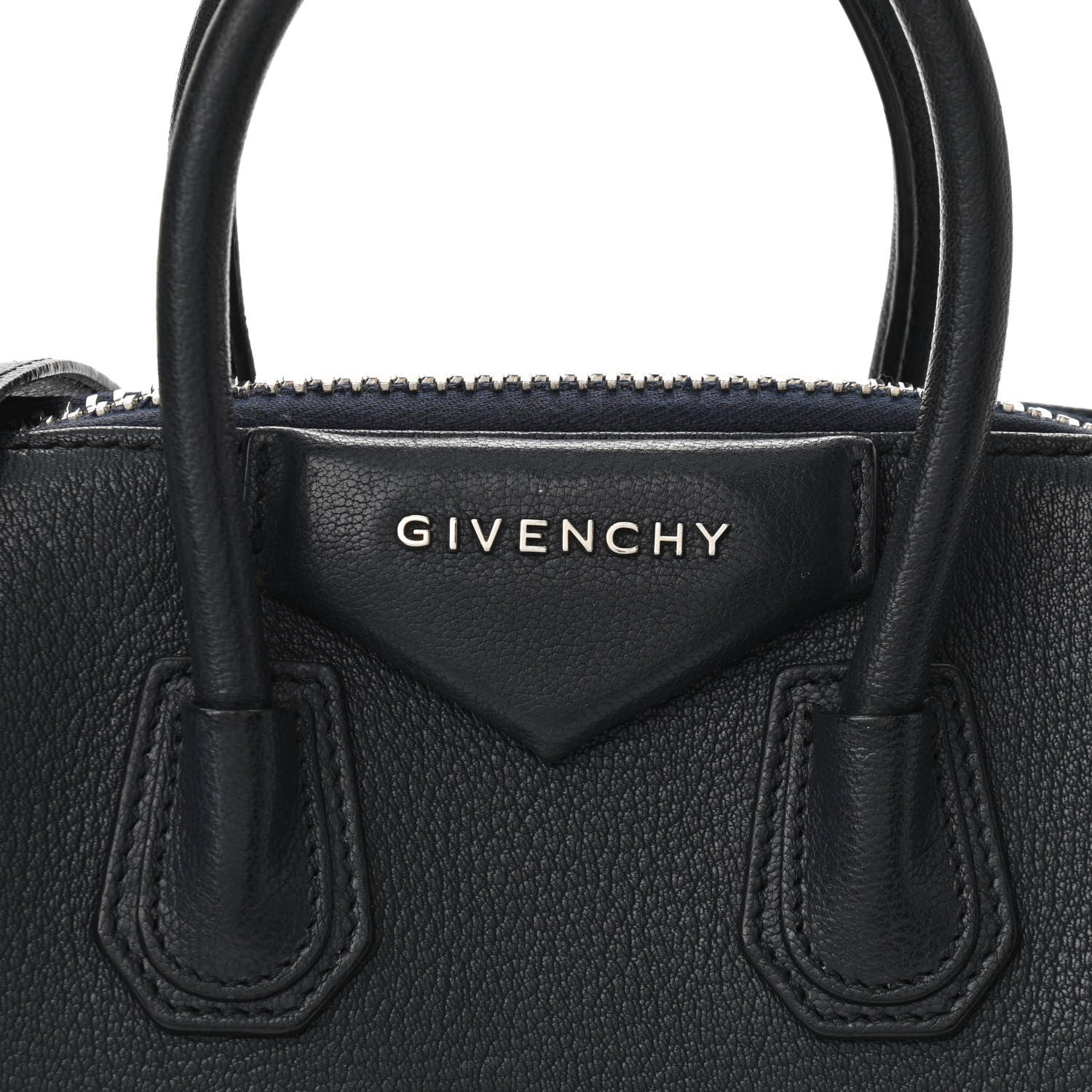 Givenchy Sugar Goatskin Mini Antigona Navy 8 of 12