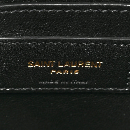 Saint Laurent Smooth Calfskin Mini Manhattan Shoulder Bag Black 6 of 13