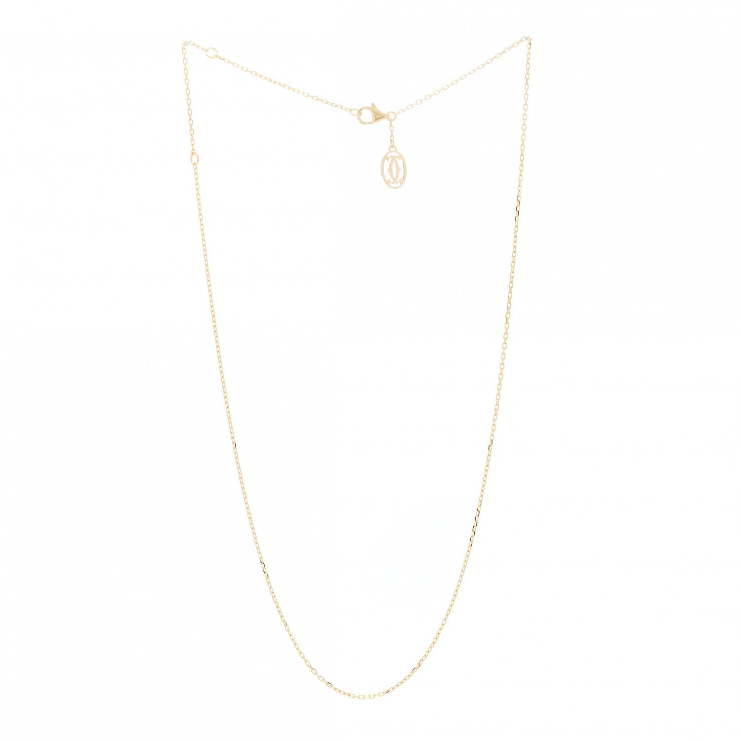 Cartier 18K Yellow Gold Chain Necklace 3 of 6