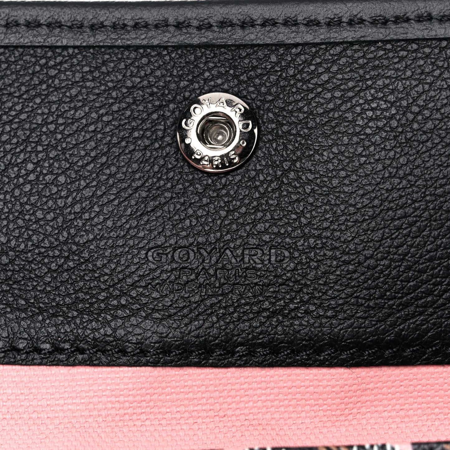 Goyardine Saint Louis Claire Voie PM Black Pink