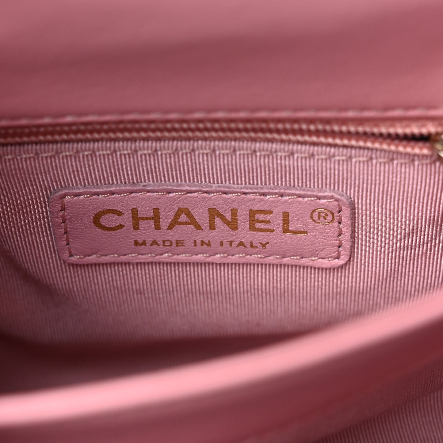 Lambskin Quilted Mini Citizen Chic Flap Pink