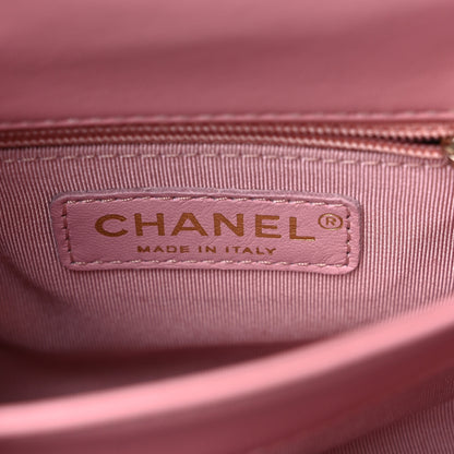 Chanel Lambskin Quilted Mini Citizen Chic Flap Pink 6 of 10