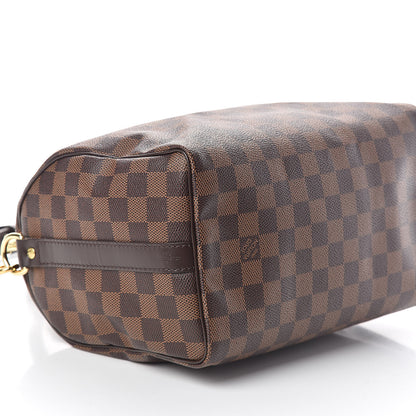 Louis Vuitton Damier Ebene Speedy Bandouliere 25 8 of 11