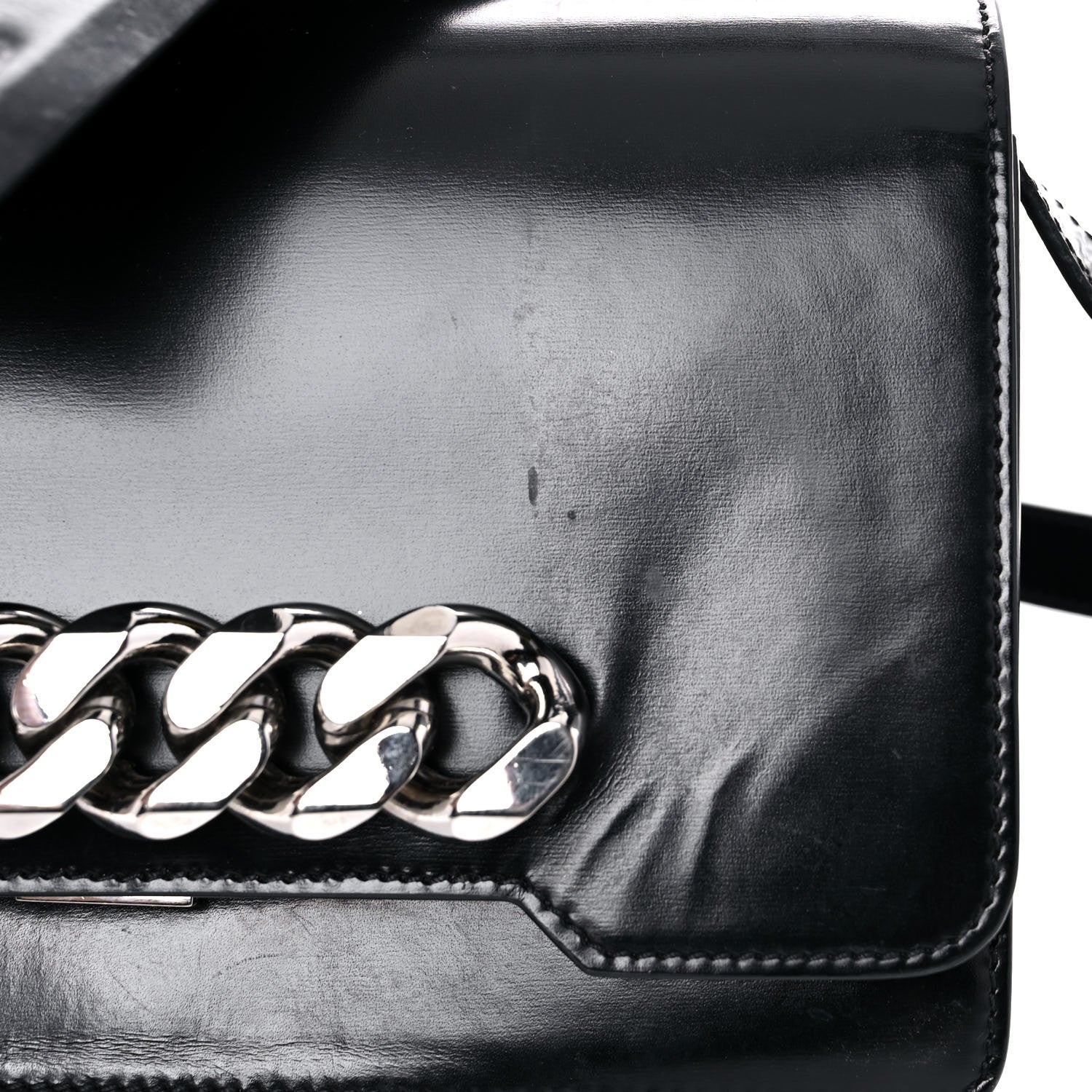 Givenchy Calfskin Infinity Flap Bag Black 17 of 22