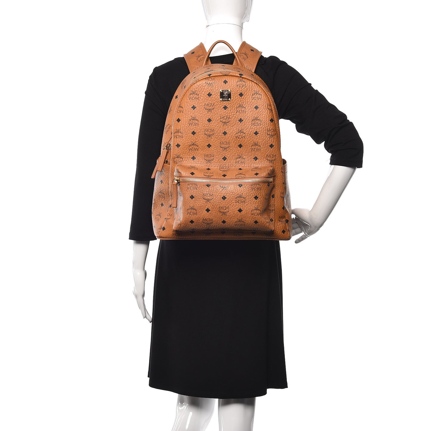Visetos Medium Stark Backpack Cognac