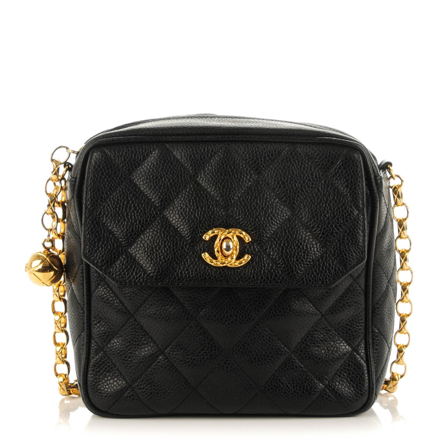 Chanel Caviar Quilted Camera Case Black 1 of 7