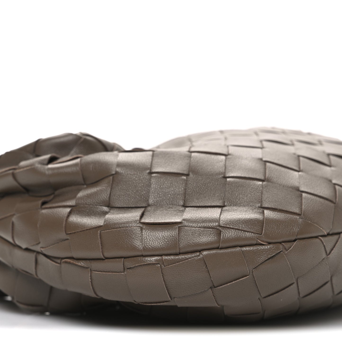 Nappa Intrecciato Mini Jodie Dark Taupe