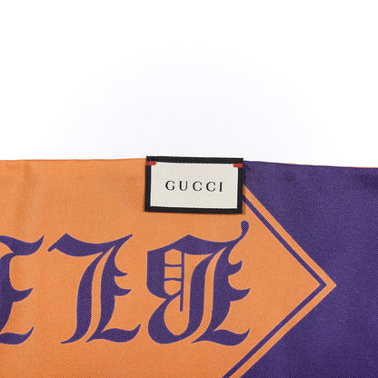 Gucci Silk Blind for Love Neck Bow Scarf 3 of 6